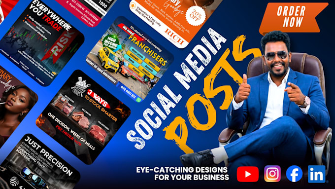 design eye catching social media posts you