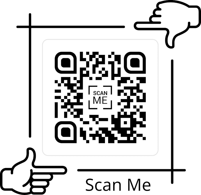 design high quality business qr code with logo