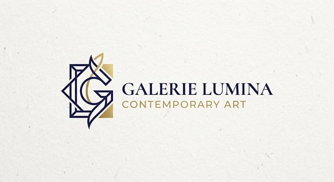 design a stylish and professional gallery logo