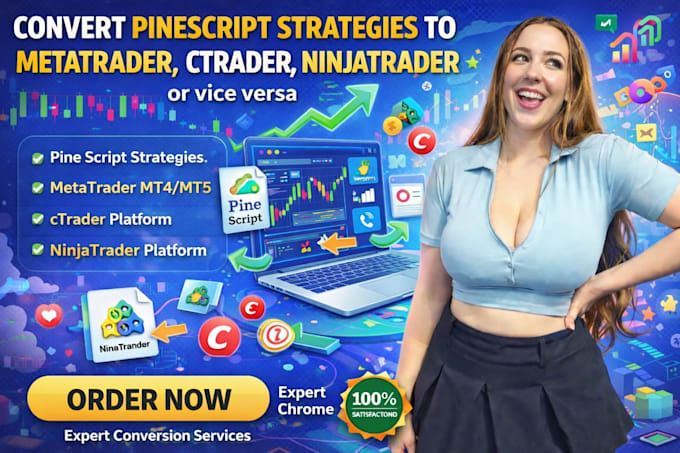 Converter estratégias pinescript para metatrader, ctrader, ninjatrader ...