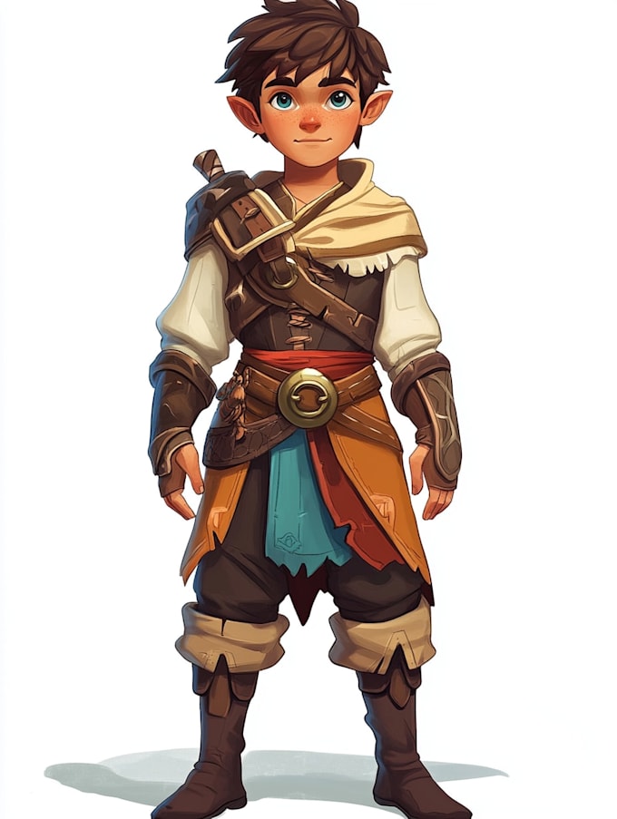 unique 2d game characters