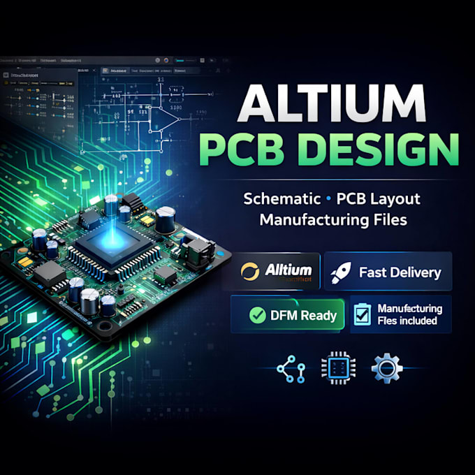 design professional pcb layout and schematic in altium designer