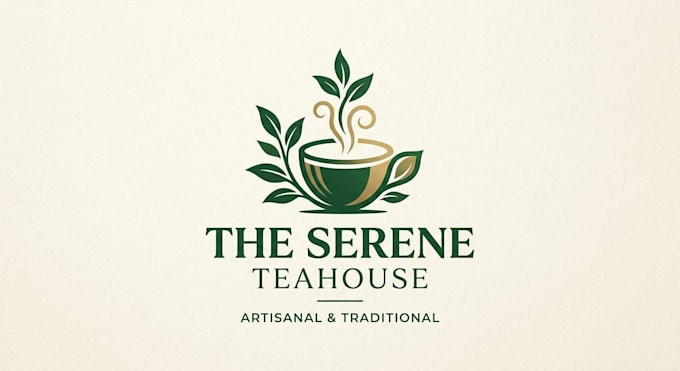 Design an elegant and calming tea house logo by Nicole_haydene | Fiverr
