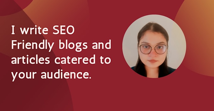 write informative and educational blogposts and articles