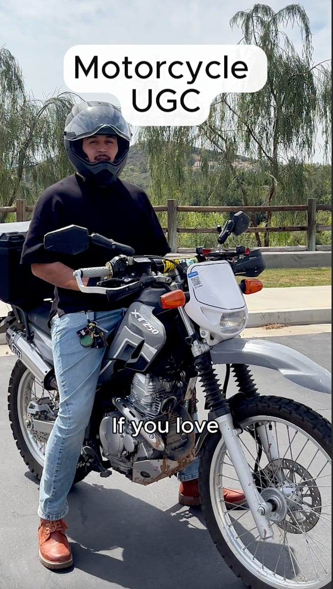 create ugc motorcycle and surfing videos