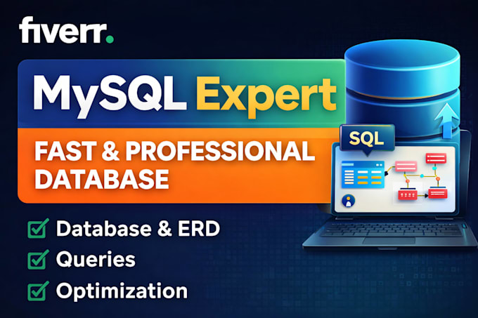 Design professional mysql database, erd, queries and optimization by ...