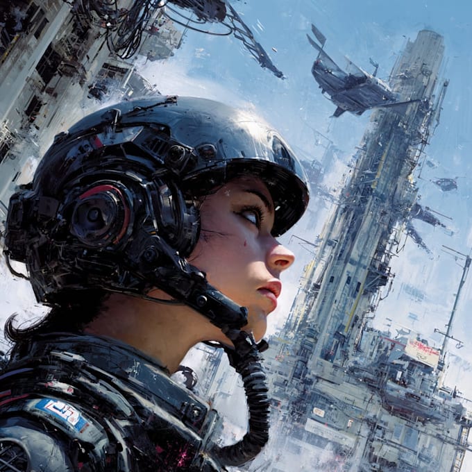 sci fi illustration and sci fi art