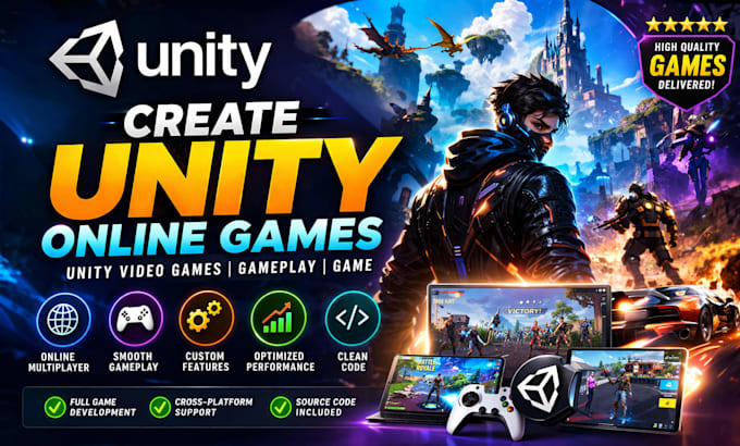 create unity online games, unity video games, gameplay, game