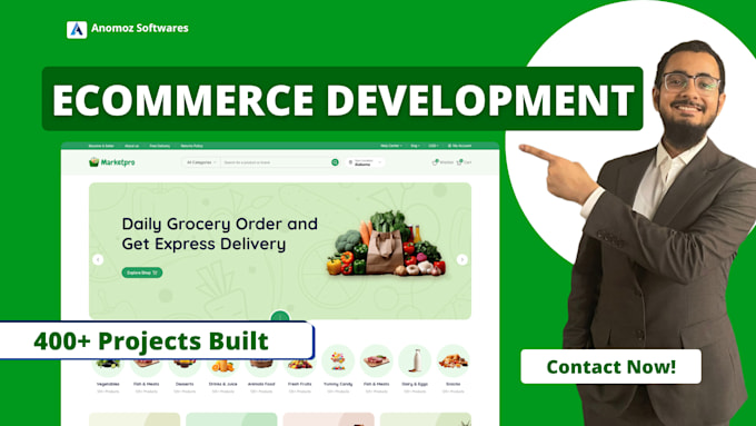 develop your custom ecommerce store