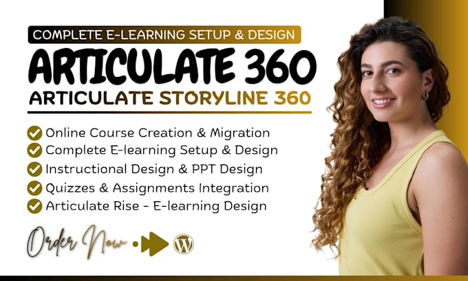 design interactive elearning course scorm with articulate storyline and rise 360