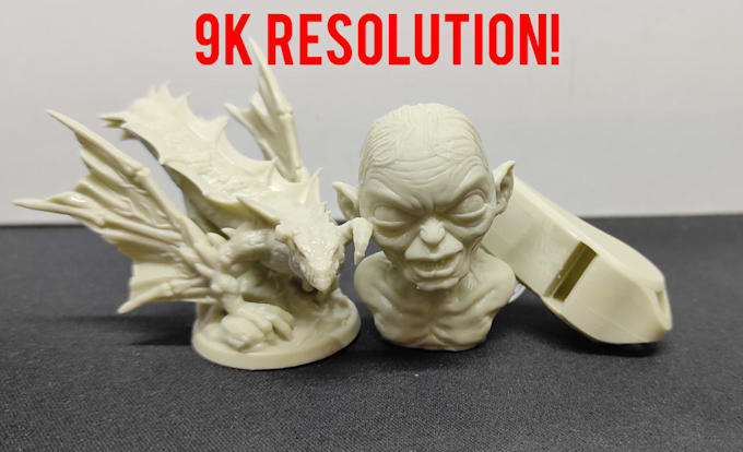 3d print your high detail models with sla resin
