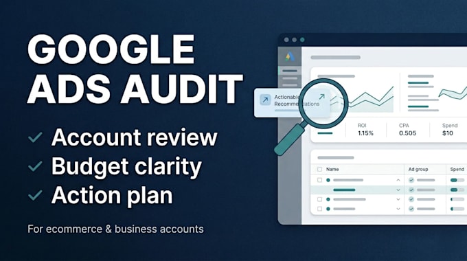 audit your google ads account for ecommerce