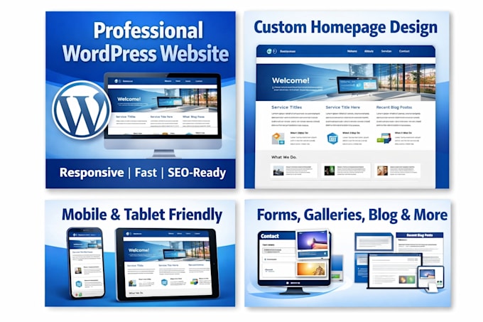 create simple website with wordpress