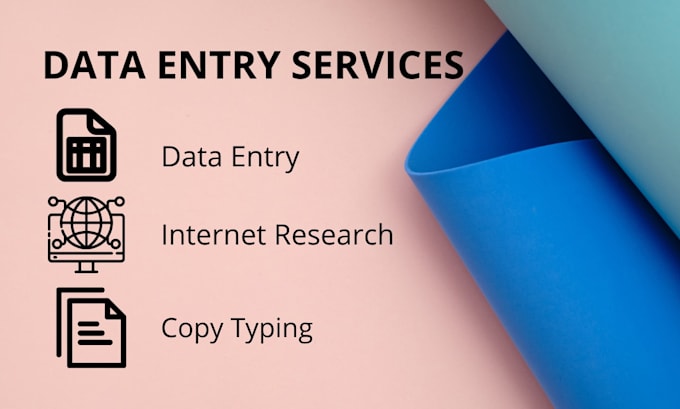 do simple data entry and internet research