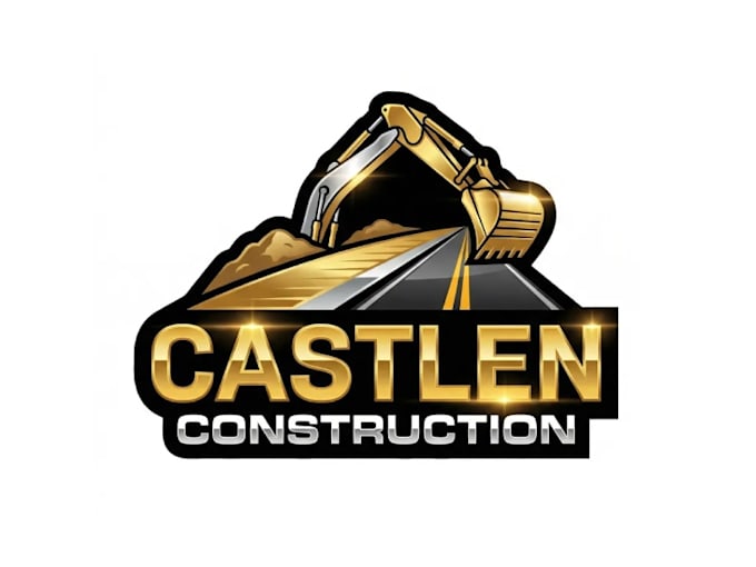 design specially castlen construction logo