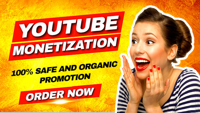 do youtube promotion for monetization organically