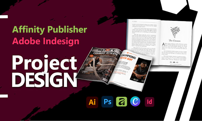 edit format manuscript adobe indesign project affinity publisher workbook manual