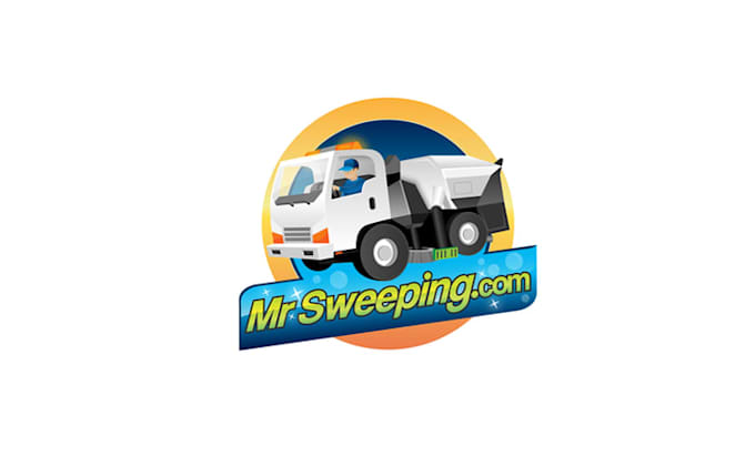 design creative looks nice logo for mr sweeping