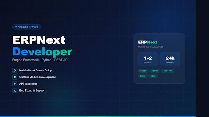 install, configure, and customize your erpnext system