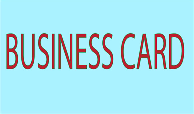 make creative and modern business cards
