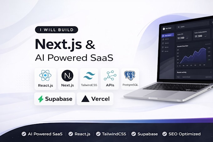develop website using nextjs and supabase