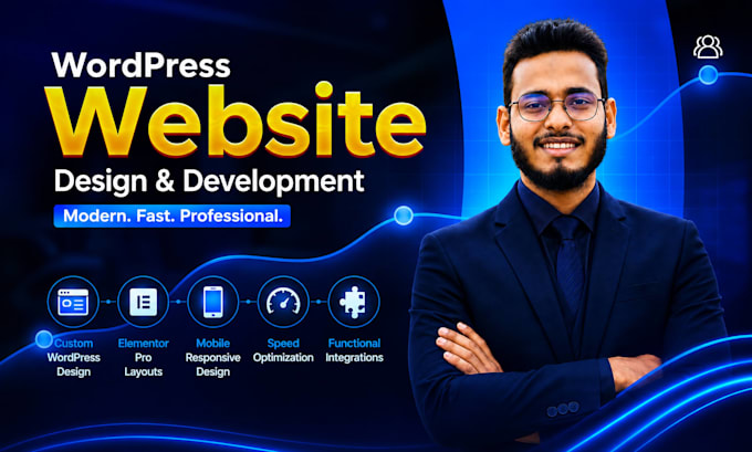 design custom wordpress website, redesign website or build woocommerce store