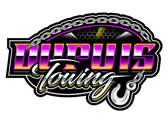 do branding dupuis towing logo