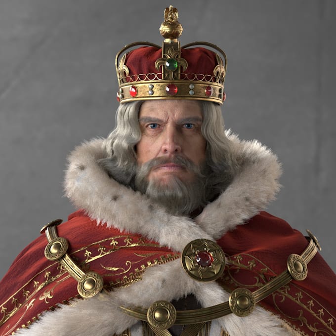 create realistic aaa game characters for unreal projects