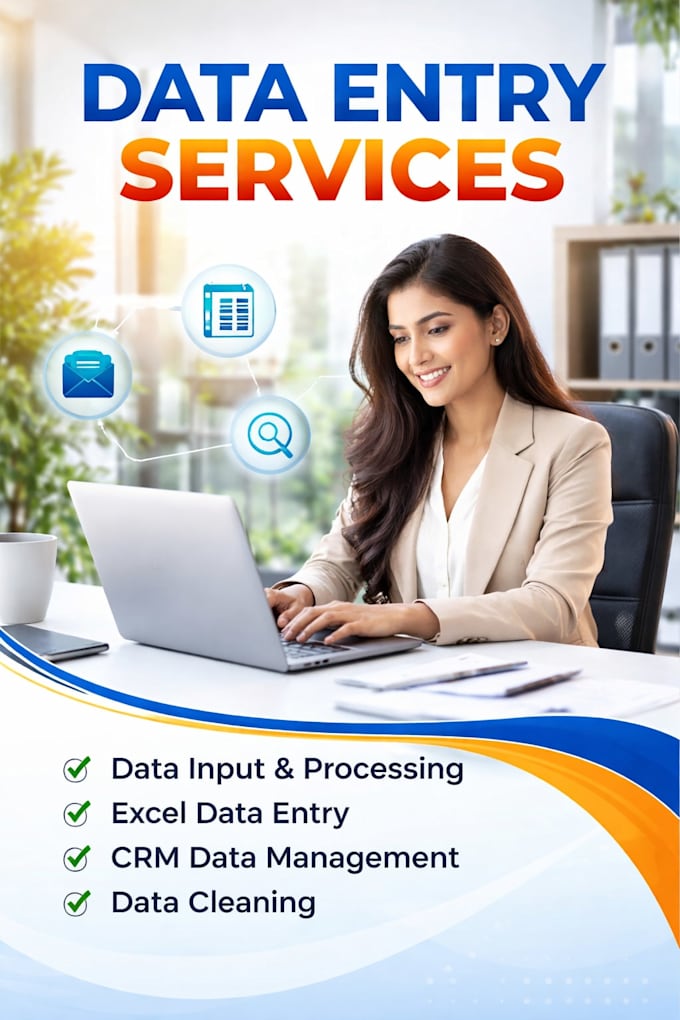 do data entry, copy paste, web research and excel work