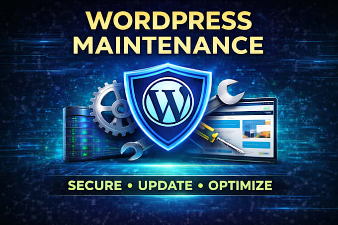 do wordpress website maintenance and support