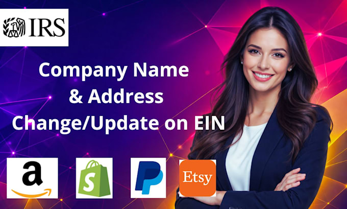 change your company name and address on your existing ein
