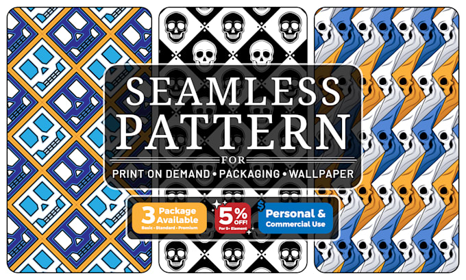 make vector seamless pattern