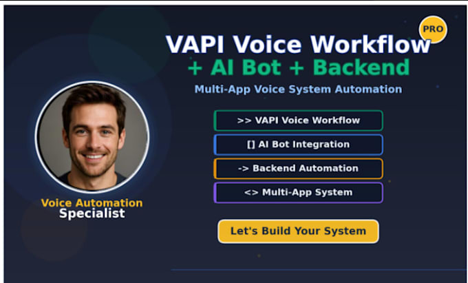 do vapi voice workflow ai bot backend automation multi app voice system