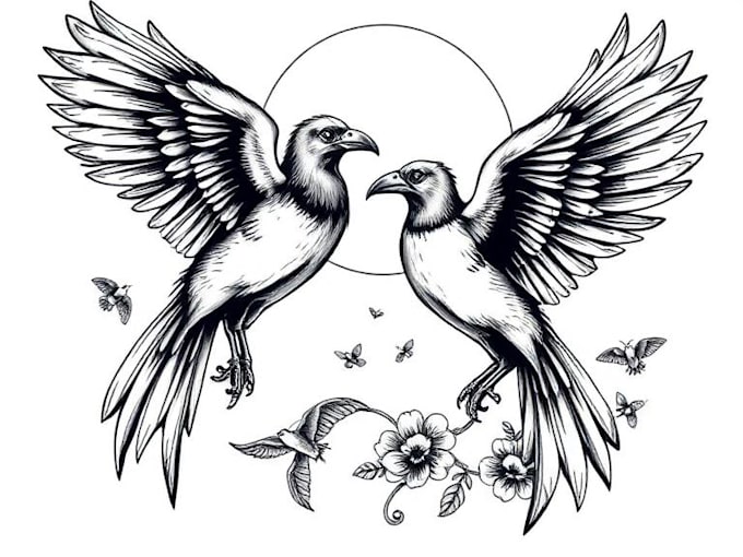 design a custom fine line minimal tattoo
