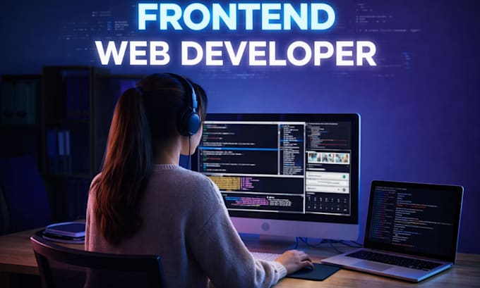 front end website developer, website design, website development, build website