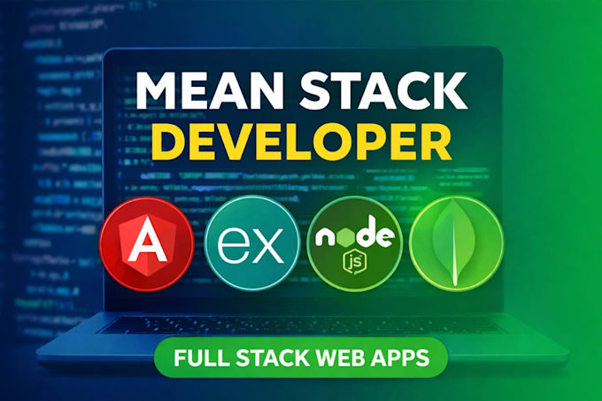 build a professional node js and angular web application