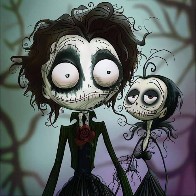 your avatar style tim burton