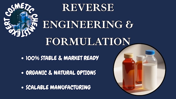 reverse engineer and optimize your favorite cosmetic product formula