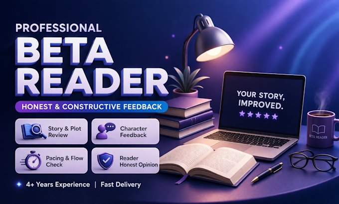 beta read your story with honest and constructive feedback