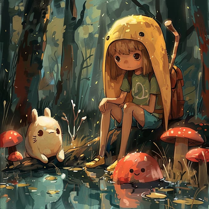 draw you in adventure time style