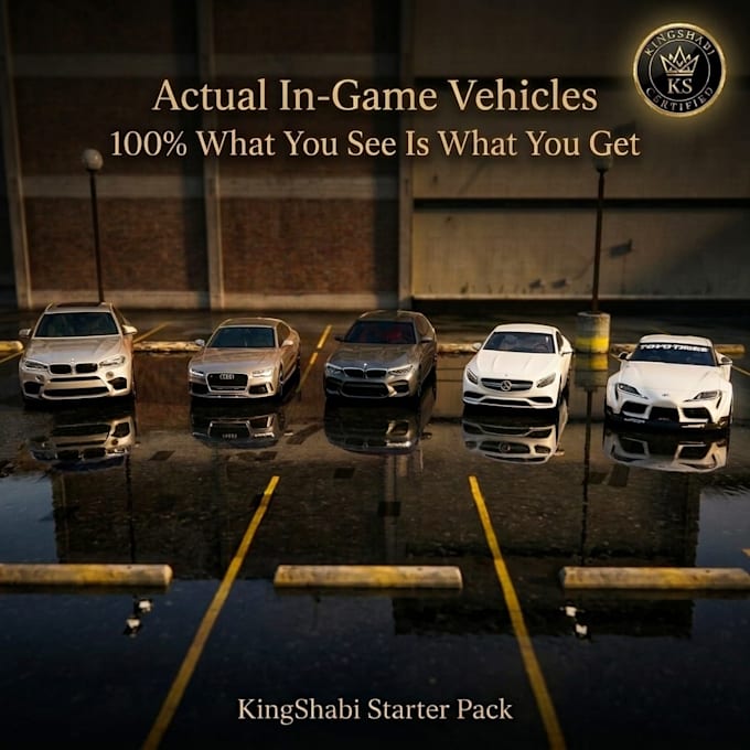 provide a ready to install fivem vehicle pack