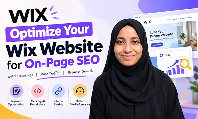optimize your wix website for on page SEO