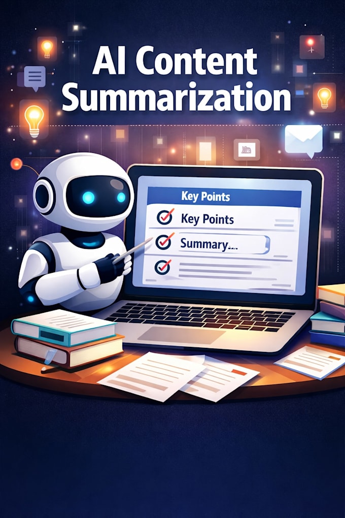 summarize your content using ai into clear, concise summaries