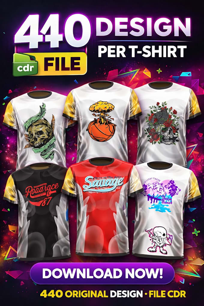 design cdr 440 tshirt
