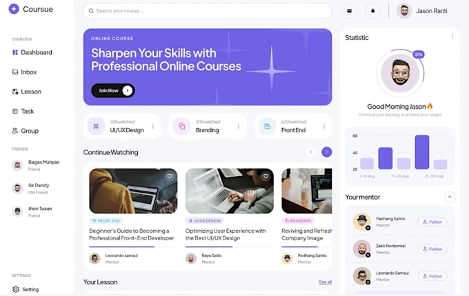 build custom web app, saas app, CRM, erp as full stack software developer