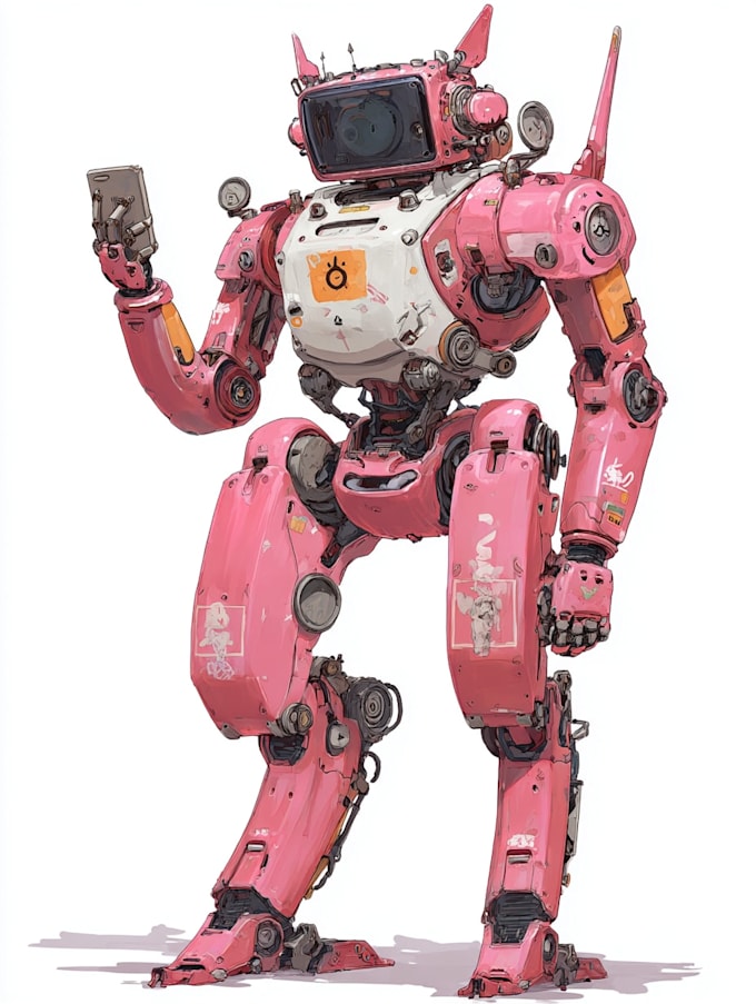 high quality robot, mecha concepts