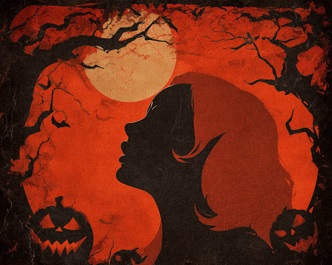 design a retro movie poster