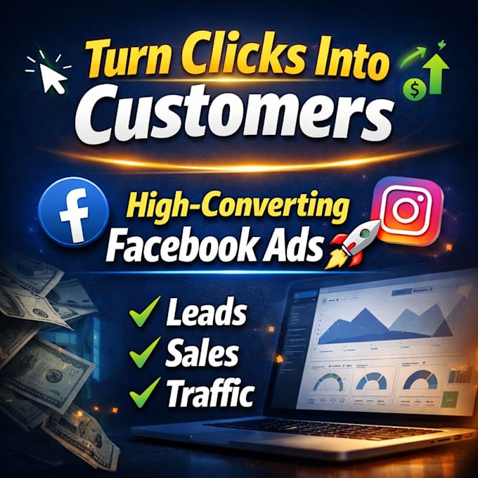 Create and manage high converting facebook ads campaign by ...
