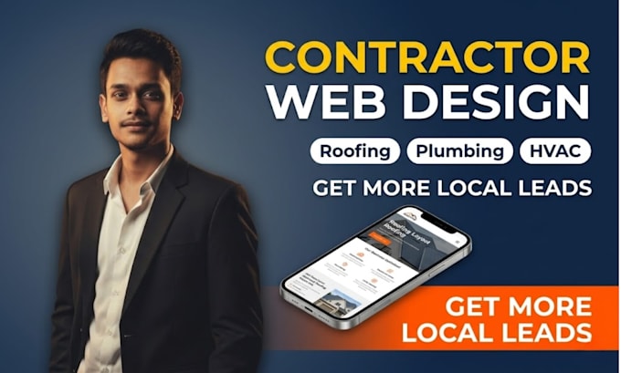 design a lead generation website for contractors