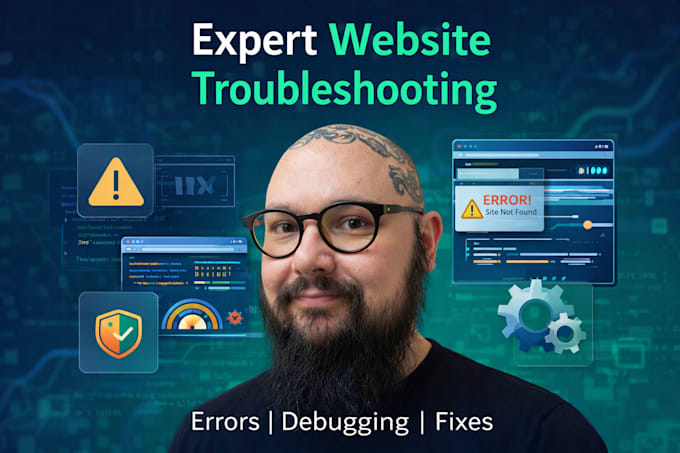 fix bugs, forms, and issues on your website